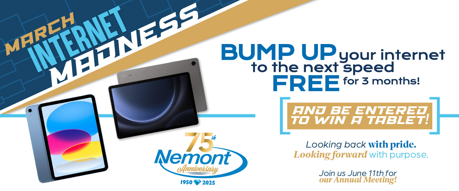 Bump Up Your Internet Speed to Win A FREE tablet!