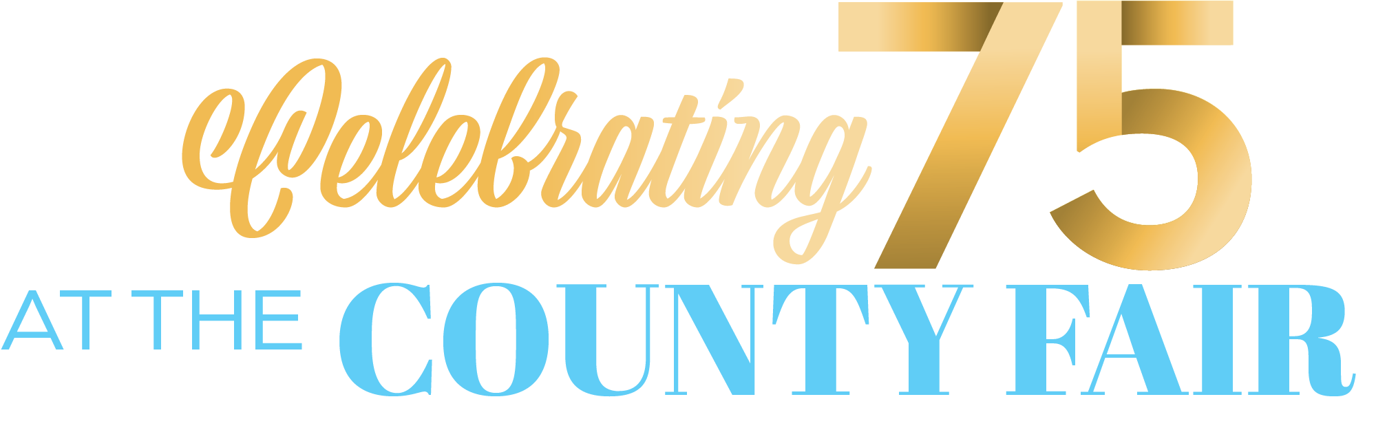 Celebrating 75 at the County Fair